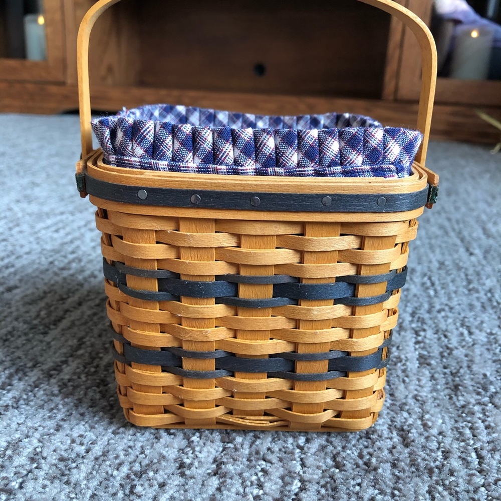 1999 Mini Longaberger Two Pie Basket - Picture 9 of 9